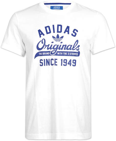 wit blauw adidas shirt